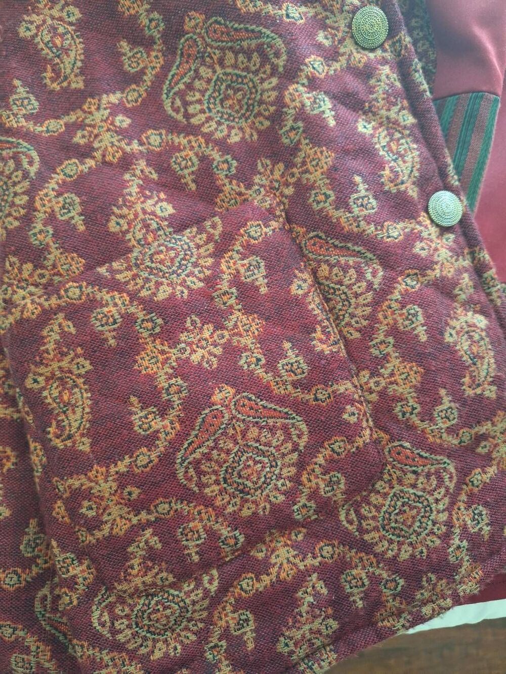 Reversible Patchwork Embroidered Jacket - Picture 4 of 5